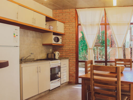 CABAÑA DOS AMBIENTES EN MAR DE LAS PAMPAS
