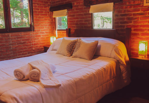 CABAÑA TRES AMBIENTES EN MAR DE LAS PAMPAS